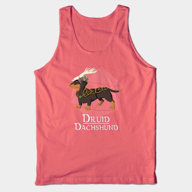 Druid Dachshund Tank Top by Celestirus